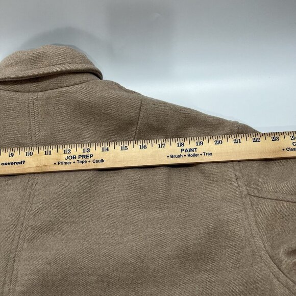 Free People Hannah Slouchy Oversized Coat Womens S Camel Soft Quiet Luxury - Picture 14 of 15